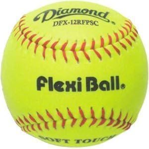 Diamond Sports DFX-12RFPSC Flexiball 12 Inch Practice Softball (Sold in Dozens)