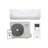 Classe Energetica A++/A+ BEHPG 126/125 - Climatizzatore 12000 Btu, Monosplit, con Pompa di calore, Classe energetica A++/A+