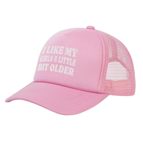 Image of I Like My Girls A Little Bit Older Trucker Hat Snapback Hat Funny Hats for Men Women