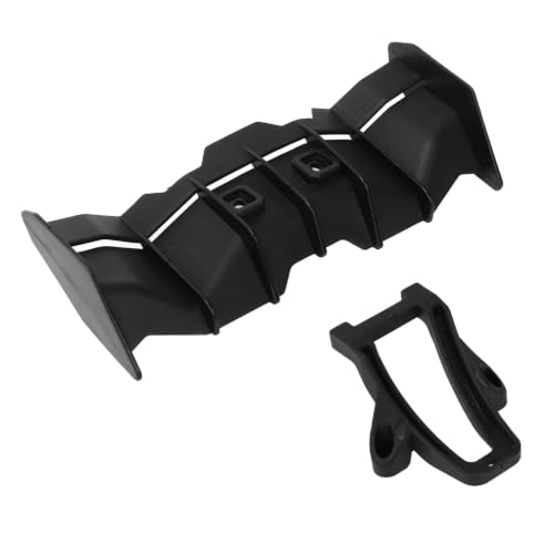 HERCHR Aileron de carrosserie de Voiture RC, 113 x 50 mm, aileron léger PA pour véhicule RC, Accessoires d'aile arrière pour modèle de Voiture SCY16101 16102 16201 1/16