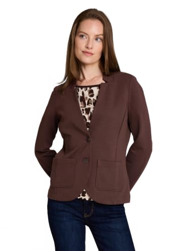 TOM TAILOR Damen Basic Ottoman Blazer mit Taschen – Ansicht 1