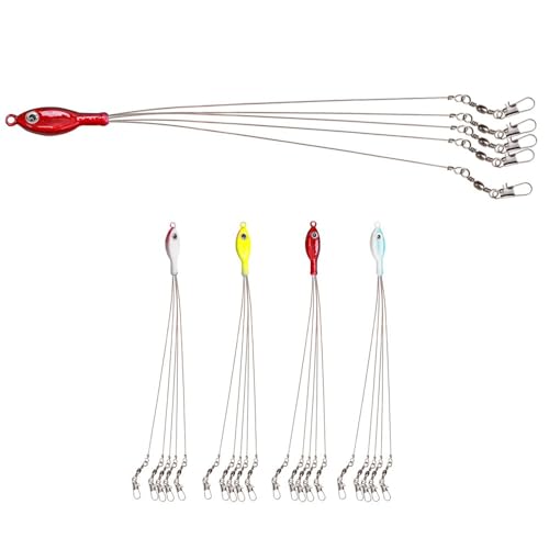 Cebo de pesca Alabama 4 piezas 21.5 cm 18 g miniatura 1