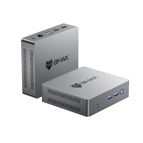 Bmax �~�jPC�y2026�ŐV�E���K����EN4500 �ő�2.8GHz mini pc�zWin11 Pro 8GB DDR4+256GB SSD (PCle4.0 �Ή��\) ���^�f�X�N�g�b�v �É�32dB�E�ȓd��6W �����L��LAN�|�[�g �~�j�p�\�R��