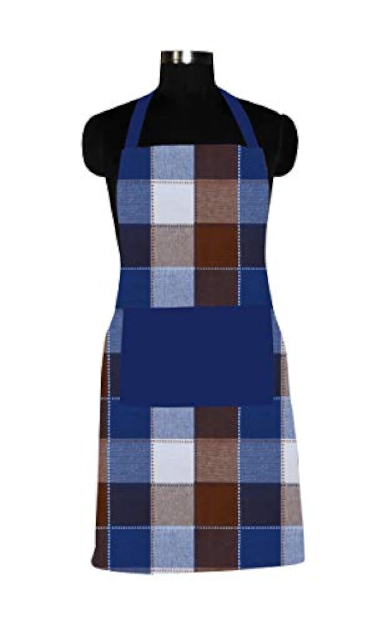 100% Cotton Regular Kitchen Apron, Pack of 1