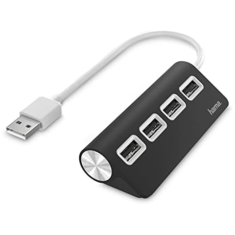 Hama USB Hub 4 Ports schwarz Cover