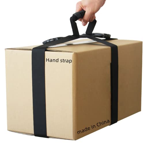 Alça de transporte de caixa com alça, cinto ajustável, alças de transporte estilo cruzado, caixas de