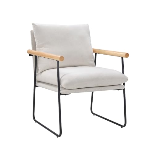 Sillón Plegable Pana Blanco miniatura 1