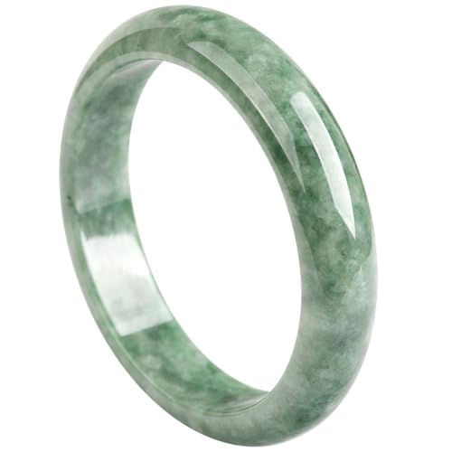 Bracelet en jade naturel pour femme, fin des imitations en verre
