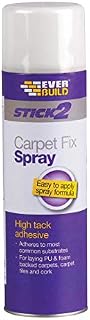 Everbuild Stick 2 Carpet Fix High Tack Spray Adhesive, 500 ml