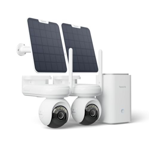 Foto 2 de Reolink Altas PT Ultra (Set de 2 Cámaras) + Home Hub - Vigilancia Exterior Solar 4K 360°
