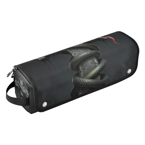Bolsa de viaje y tapete resistente al calor para herramientas de cabello Hot Hair Tools, organizador portátil para planchas y rizadores de pelo, diseño 2 en 1 con cierre magnético miniatura 1