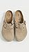 Birkenstock Unisex Boston Soft Footbed, Taupe Suede, 41 M EU