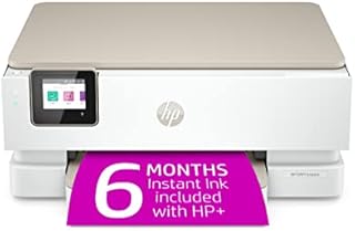 HP ENVY Inspire 7255e Wireless Color All-in-One Printer with bonus 6 months Instant Ink (1W2Y9A) White
