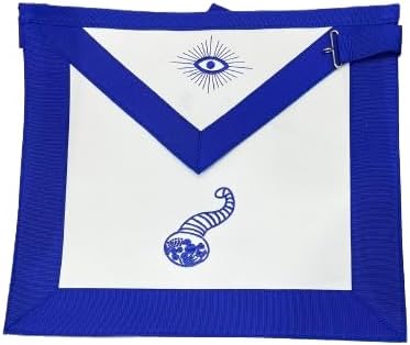 Masonic Blue Lodge Officer Apron Embroidered - All Blue Lodge Officer Aprons