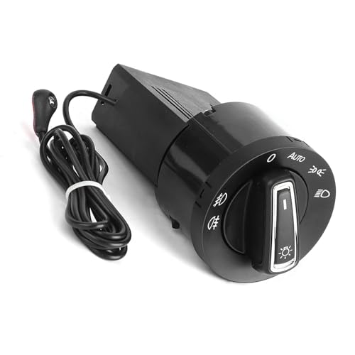 Yosoo Health Gear Interruptor de Faros con Módulo de Sensor de Luz, Material ABS, Control Automático para SEAT I MK4 B5 9N 9N3, Mejora la Visibilidad con Respuesta Rápida