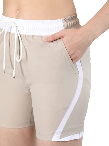 Image of CHKOKKO Summer Basketball Sports Workout Gym Training Wear Shorts for Women