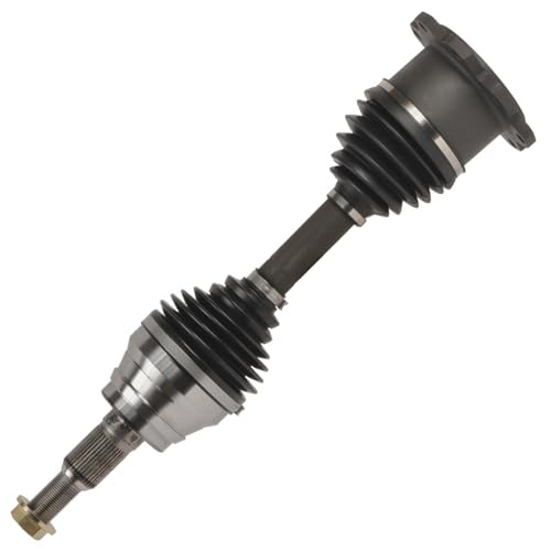 Image of Detroit Axle - 2pc Front CV Axles for 2011-2019 Chevy Silverado 2500HD | 3500HD GMC Sierra 2500HD 3500HD 2011-2018 Silverado 2500, CV Axle Shafts 2012 2013 2014 2015 2016 2017 Replacement 8 Lug
