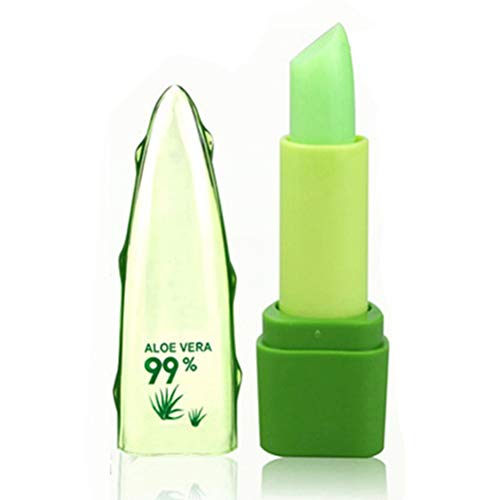 Aloe Vera Cambio de Color Bálsamo Labial Lápiz Labial Lápiz Labial Hidratante...