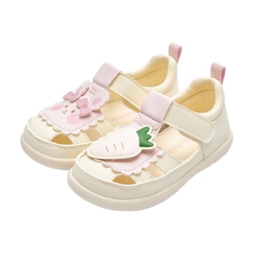 Balabala Toddler Girls Sandals Lightweight Cozy Sandals Cute Summer Shoes with Hook and Loop2