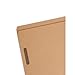 Smead Fastener File Folder, Reinforced Straight-Cut Tab, Letter Size, Kraft, 50 per Box (14813), Brown