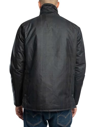 Barbour Men's Bedale Modern Check Wax Jacket3