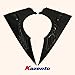 Kazento For E92 E93 Real M3 For BMW Vented Partial Carbon Fiber(VENTS) Front Fender Pair