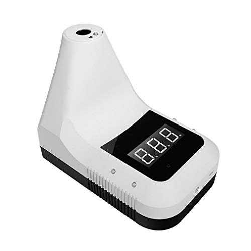 Thermometer for Adults Non-Contact Wall-Mount Forehead Infrared for Baby Touchless Thermometer with Three Color Digital LCD Display for Face Ear Body Fever Alarm ?/? Switch Get Readings in 0.5 Second