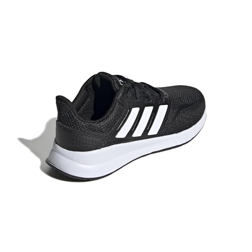 Image of Adidas Boys RUNFALCON K CORE Black /FTWR White /CORE Black Running Shoe - 1 UK (EG2545)