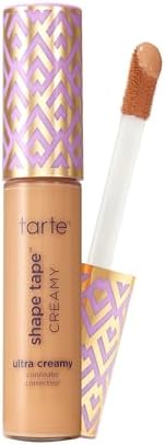 tarte shape tape creamy concealer – Full Coverage Makeup with Built-In Eye Cream, 24HR Hydrating Natural Moisturizing Matte Finish for Redness & Fine Lines, Vegan & Cruelty-Free