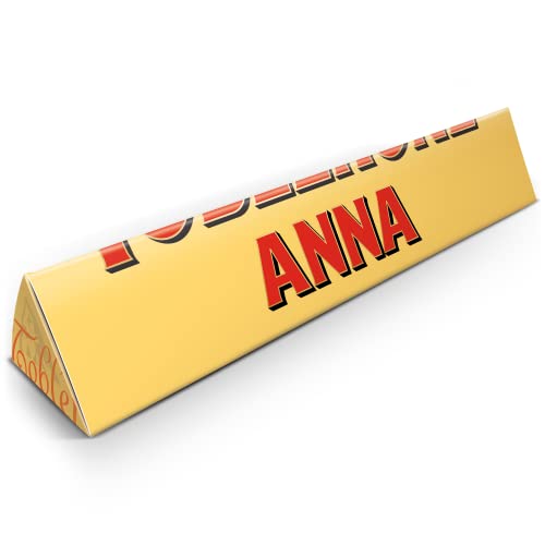 Personalized Xxl 4.5 Kg Toblerone Chocolate Bar - Toblerone Bar 80 Cm Personalized With The Name Or Text Of Your Choice And A Whopping 4.5 Kg Of Delicious Honey-Almond Nougat Milk Chocolate #TOP3