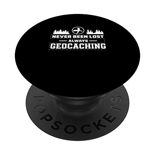 Divertente appassionato di geocaching per un cercatore di geocache geocacher PopSockets PopGrip Intercambiabile