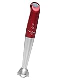 Tazón extraible Moulinex DD411 Batidora de inmersión 0.8L 700W - Licuadora (Batidora de inmersión, 0,8 L, Rojo, Plata, Acero inoxidable, 700 W)