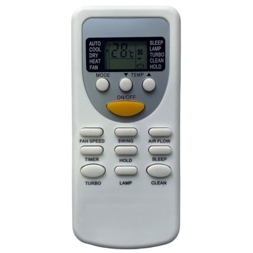Image of Upix AC Remote No. 49 (No Backlight), Compatible /Replacement for Voltas AC Remote Control (Exactly Same Remote Will Only Work)