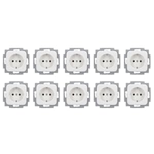 Busch-Jaeger A-BJ-Set-0040 SCHUKO Steckdosen 10x