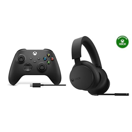 Xbox Wireless Controller - Carbon Black - cavo USB Cuffie Wireless Series X|S, One e dispositivi Windows