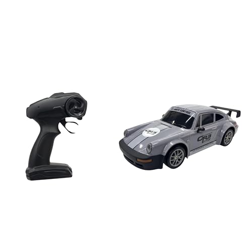 Image of Trocshop RC Racing Drift Cars, 1:24 Scale, 4WD, 20kmph, Remote Control, Drifting Car, 3 Years and Up, Sports Toy Car (Random Color)