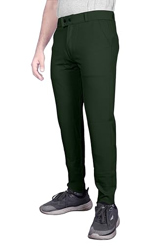 Image of HARSHAD KUMAR & CO Men's Flexible Formal Trousers, Dress Pants