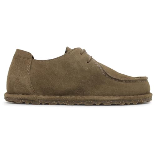 Birkenstock Men's Utti Lace Up-Suede Boat Shoe