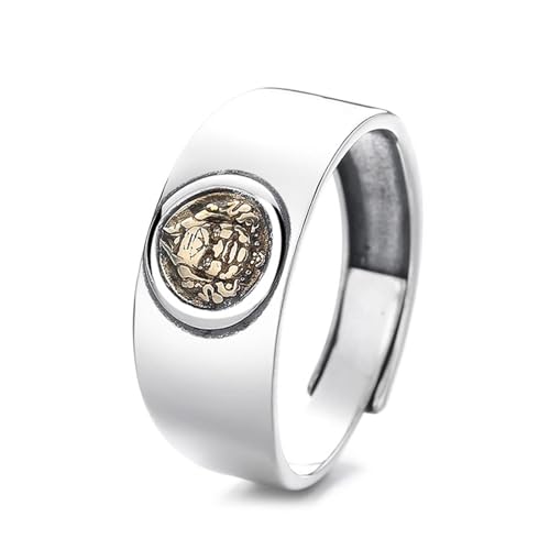 Bague en argent 925 pour femme, le cadeau d'anniversaire vintage et ajustable idéal
