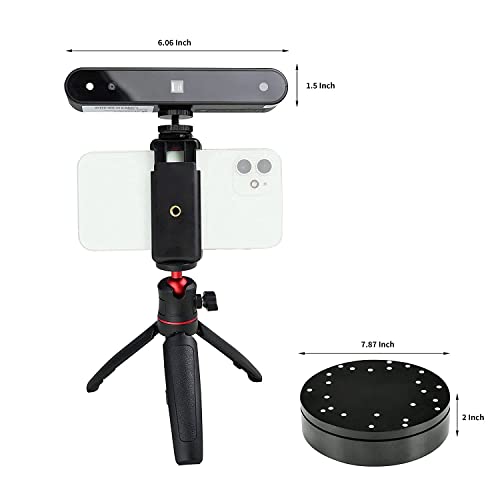 Revopoint POP 3D-Scanner mit Plattenspieler, 0,3 mm Genauigkeit, 8 fps, Scan-Geschwindigkeit, Desktop und Handheld Fixed… - Image 7