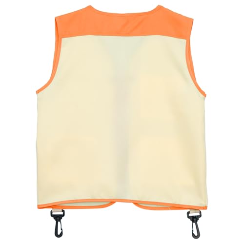 Kids Outdoor Explorer Kit Cargo Vest And Hat Zipper Pocket Vest And Hat for Camping Trips Adventure4