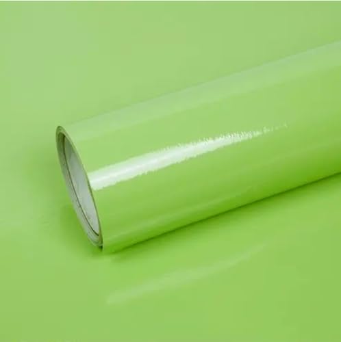 Image of ONETON Glossy Light Gren Contact Paper Decorative Self Adhesive Counter Top Peel and Stick Wallpaper for Kitchen Cabinets Shelf Drawer Liner Desk Dresser (Parrot Green Glossy WP, 24x200 inch)