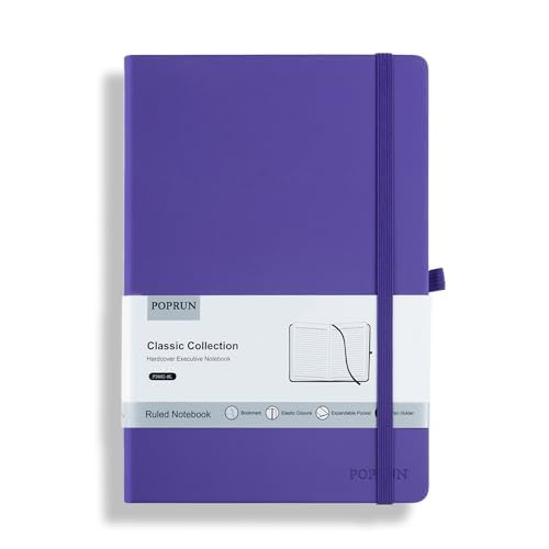 Cuadernos rayados A5 de cuero para regalar a estudiantes y profesionales
