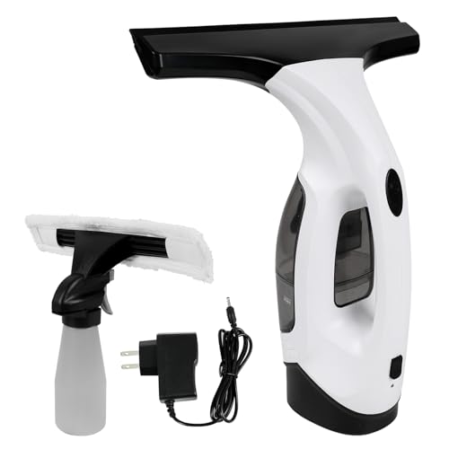 FormiPow - FormiPow Window Vacuum Squeegee Cordless, 2000Pa Window Vacuum Cleaner with Detachable Water Tank, Electric Squeegee for Shower Wall, Mirror, Glass, Car Windshield, Tiles - -6%