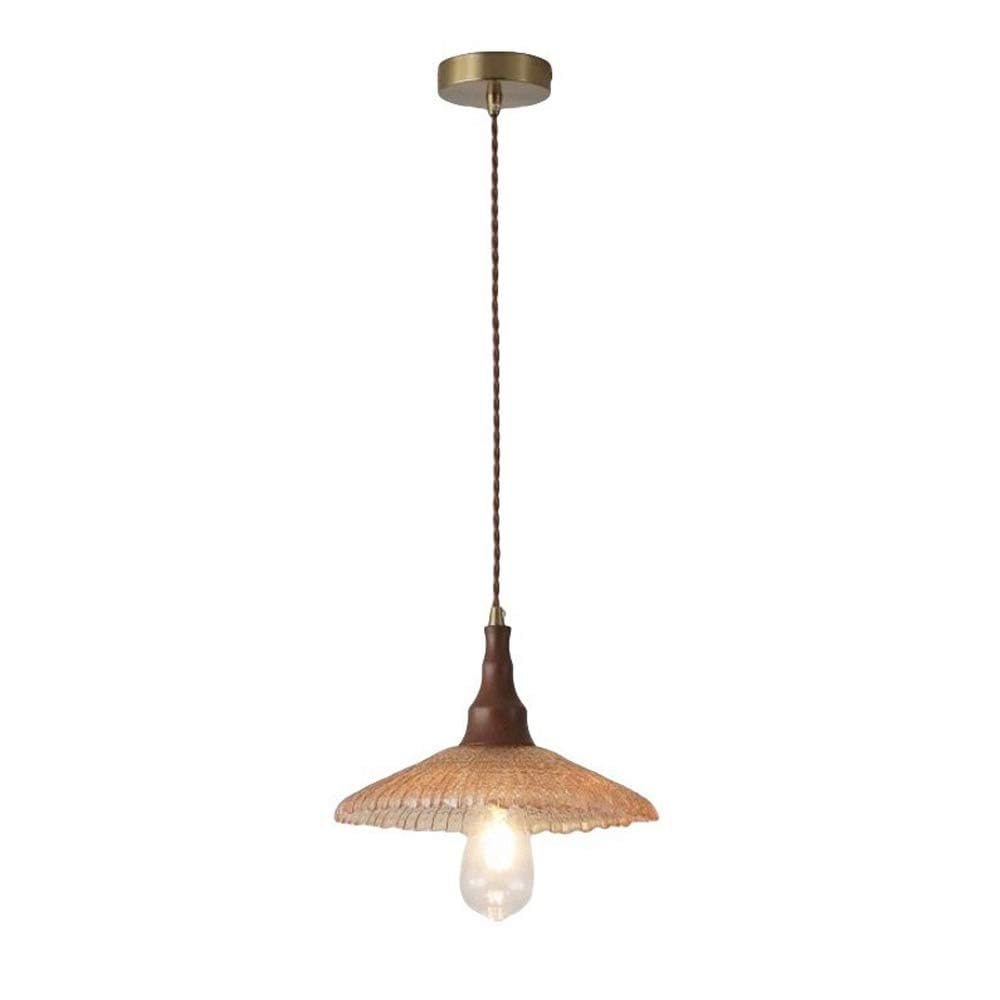 Lámpara de cristal vintage regulable y araña rústica de techo 8