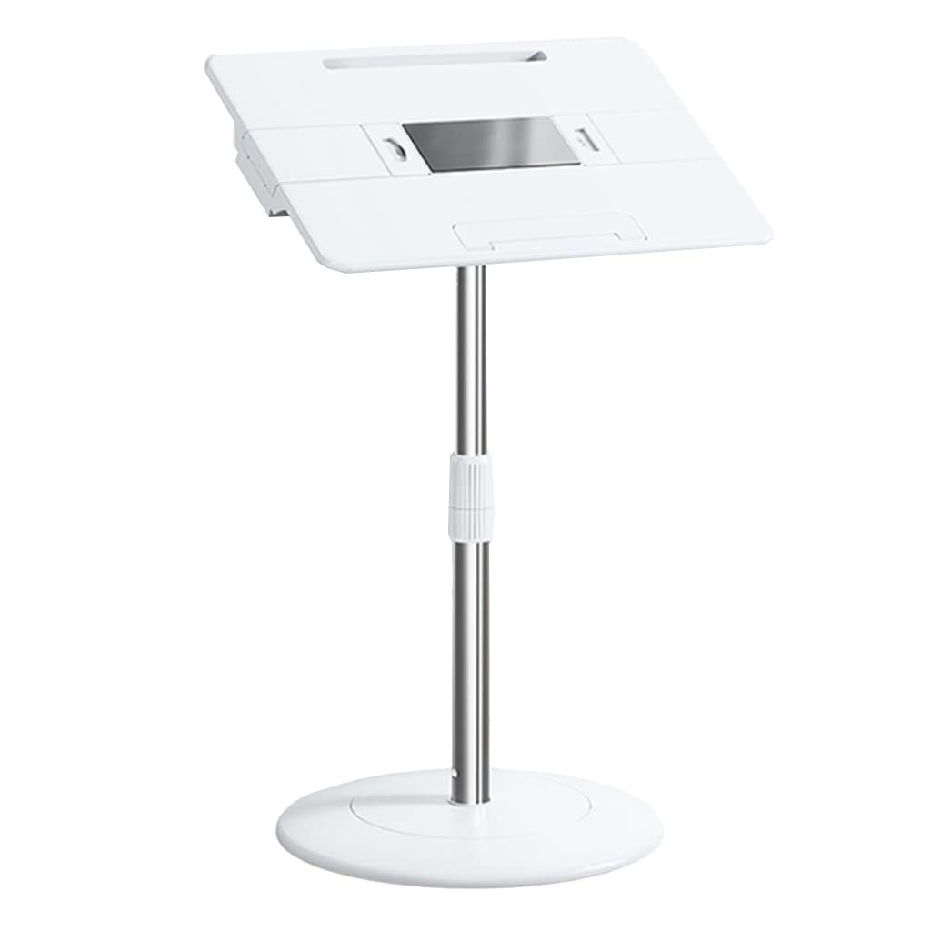 SDGcfgjW corner desks， Laptop Desk for Bed, Adjustable Floor Lap , Portable Book Holders for Reading Hands, Stand