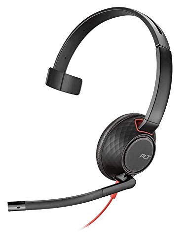 Casque USB-C Plantronics Blackwire 5210 antibruit et stéréo avec prise 3,5 mm