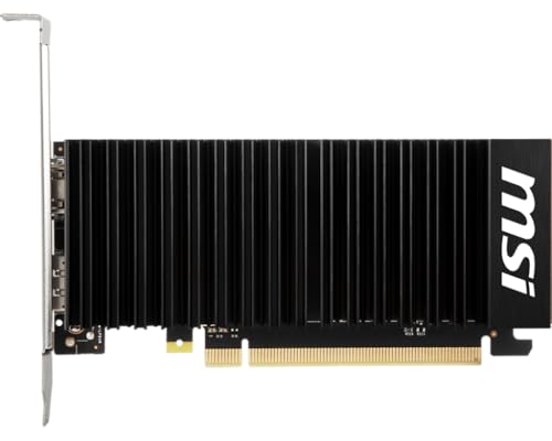 Image of msi Gaming GeForce GT 1030 4GHD4 LP OC Low Profile Graphics Card (Boost Clock: 1430 MHz, Memory Speed: 2100 MHz, 4GB DDR4, 64-bit, DP /HDMI)