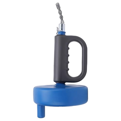 Drain Cleaner Tool Drain Snake Auger Carbon Steel Heavy Duty Plumbing Snake Hair Clog Remover Drain Cleaner Tool for Bathroom Kitchen Tub Shower (9.8 FT)