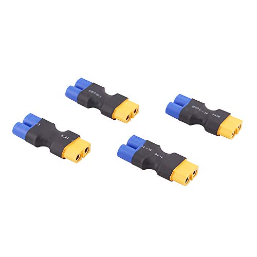 Adaptador EC3 a XT60 conector macho hembra para batería LiPo Tacon B110-4 rc coche avión